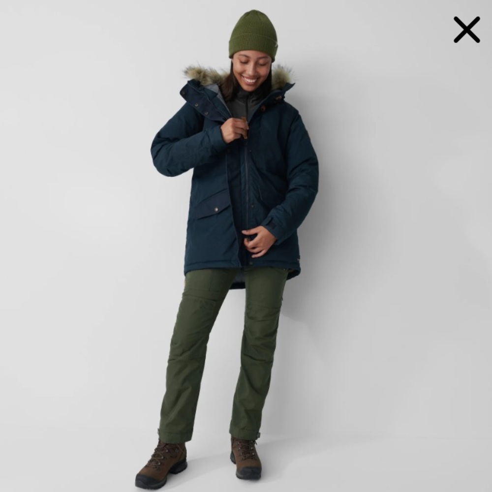 Fjallraven Singi Parka - navy, size small